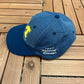 Michigan Wolverines National Champions 1997 Graphic Hat | Snap Back | Vintage 1990s College Blue Cap |