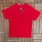 Spongebob Squarepants Hole In One Here I Come Graphic Tee | Size Medium | Vintage 2000s Television Red T-Shirt |