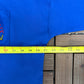 Grand Prix International Embroidered Graphic Tee | One Size Fits All | Vintage 1990s Racing Blue T-Shirt|