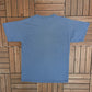 Colonial Williamsburg Graphic Tee | Size Large | Vintage 2000s Tourist Blue T-Shirt |