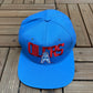 Houston Oilers Embroidered Graphic Hat | Snap Back | Vintage 1990s NFL Football Blue Cap |