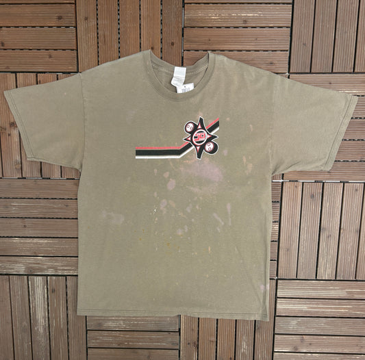 The String Cheese Incident Tour 2004 Graphic Tee | Size X-Large | Vintage 2000s Rock Band Green T-Shirt |