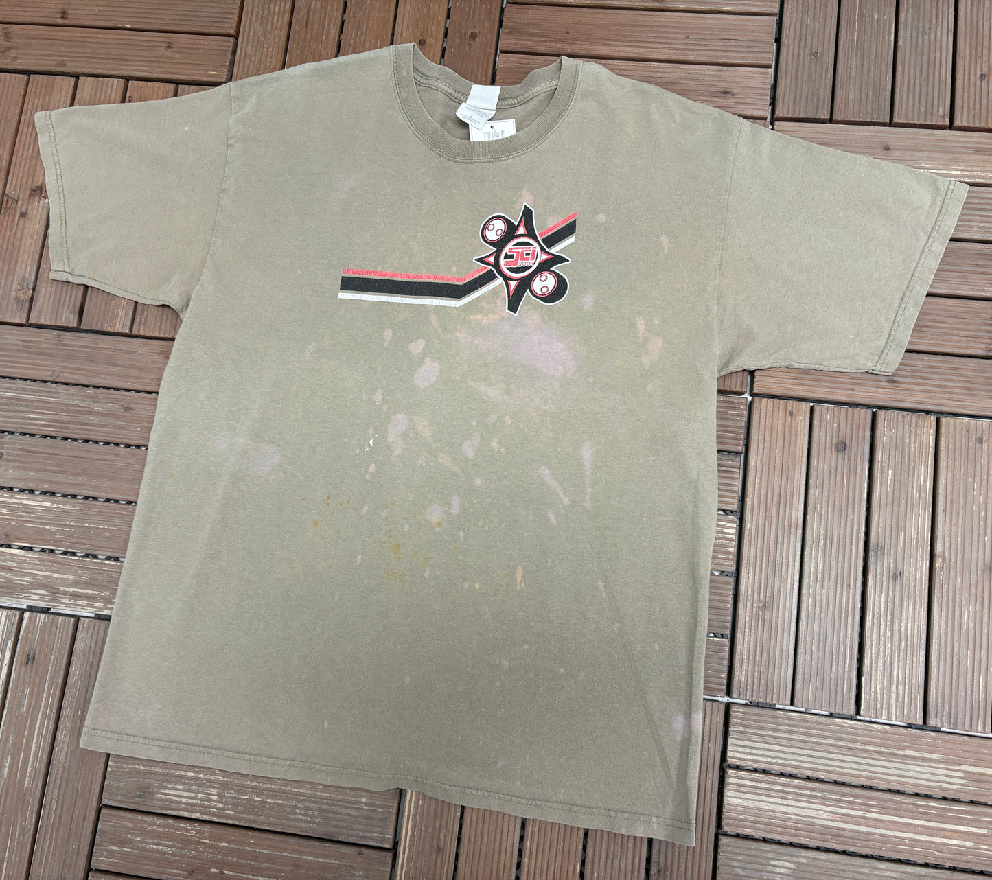 The String Cheese Incident Tour 2004 Graphic Tee | Size X-Large | Vintage 2000s Rock Band Green T-Shirt |