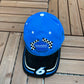 Mark Martin Viagra Racing Team Graphic Hat | Strap Back | Vintage 2000s Racing Blue Cap |