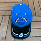 Mark Martin Viagra Racing Team Graphic Hat | Strap Back | Vintage 2000s Racing Blue Cap |