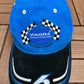 Mark Martin Viagra Racing Team Graphic Hat | Strap Back | Vintage 2000s Racing Blue Cap |