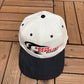 North Carolina Speedway Graphic Hat | Snap Back | Vintage 1990s White NASCAR Cap |