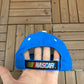 Mark Martin Viagra Racing Team Graphic Hat | Strap Back | Vintage 2000s Racing Blue Cap |