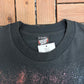 Miller Genuine Draft Graphic Tee | Size X-Large | Vintage 1990s Alcohol Promotional Black T-Shirt |