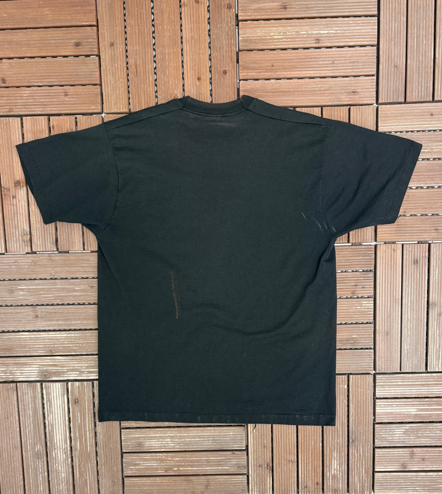 Miller Genuine Draft Graphic Tee | Size X-Large | Vintage 1990s Alcohol Promotional Black T-Shirt |