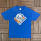Indianapolis Colts 2006 AFC Champions Graphic Tee | Size Large | Vintage 2000s NFL Football Blue T-Shirt |