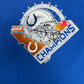 Indianapolis Colts 2006 AFC Champions Graphic Tee | Size Large | Vintage 2000s NFL Football Blue T-Shirt |