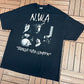 N.W.A. Straight Outta Compton Graphic Tee | Size XX-Large | Vintage 2000s Rap Music Black T-Shirt |