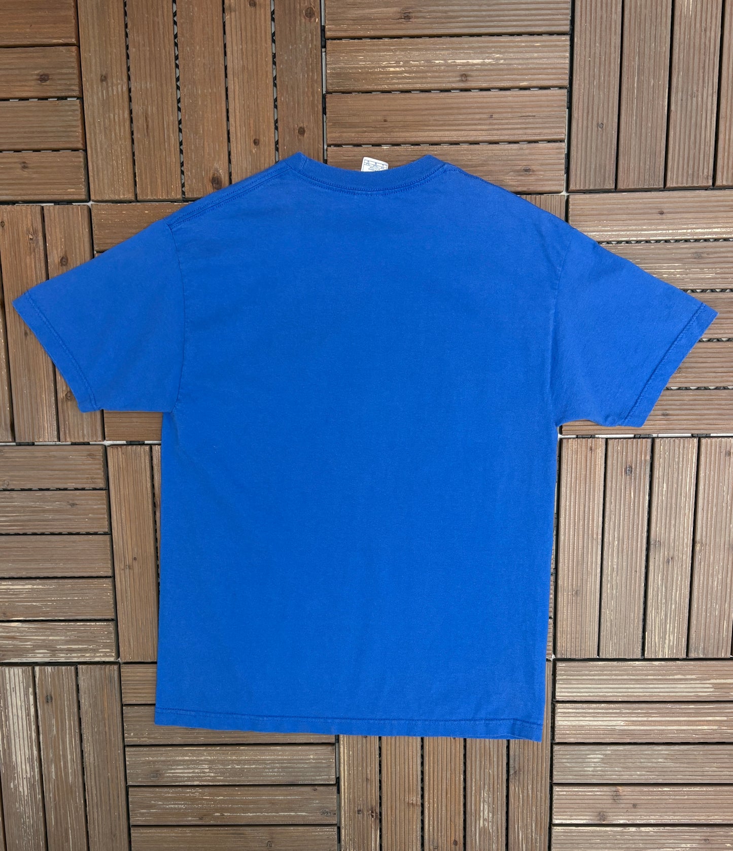 Indianapolis Colts 2006 AFC Champions Graphic Tee | Size Large | Vintage 2000s NFL Football Blue T-Shirt |