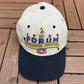 Montreal Canadiens Montreal Forum Graphic Hat | Metal Clasp | Vintage 1990s NHL Hockey White Cap |