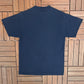 Cleveland Indians Baseball Graphic Tee | Size Large | Vintage 1990s MLB Baseball Blue T-Shirt |