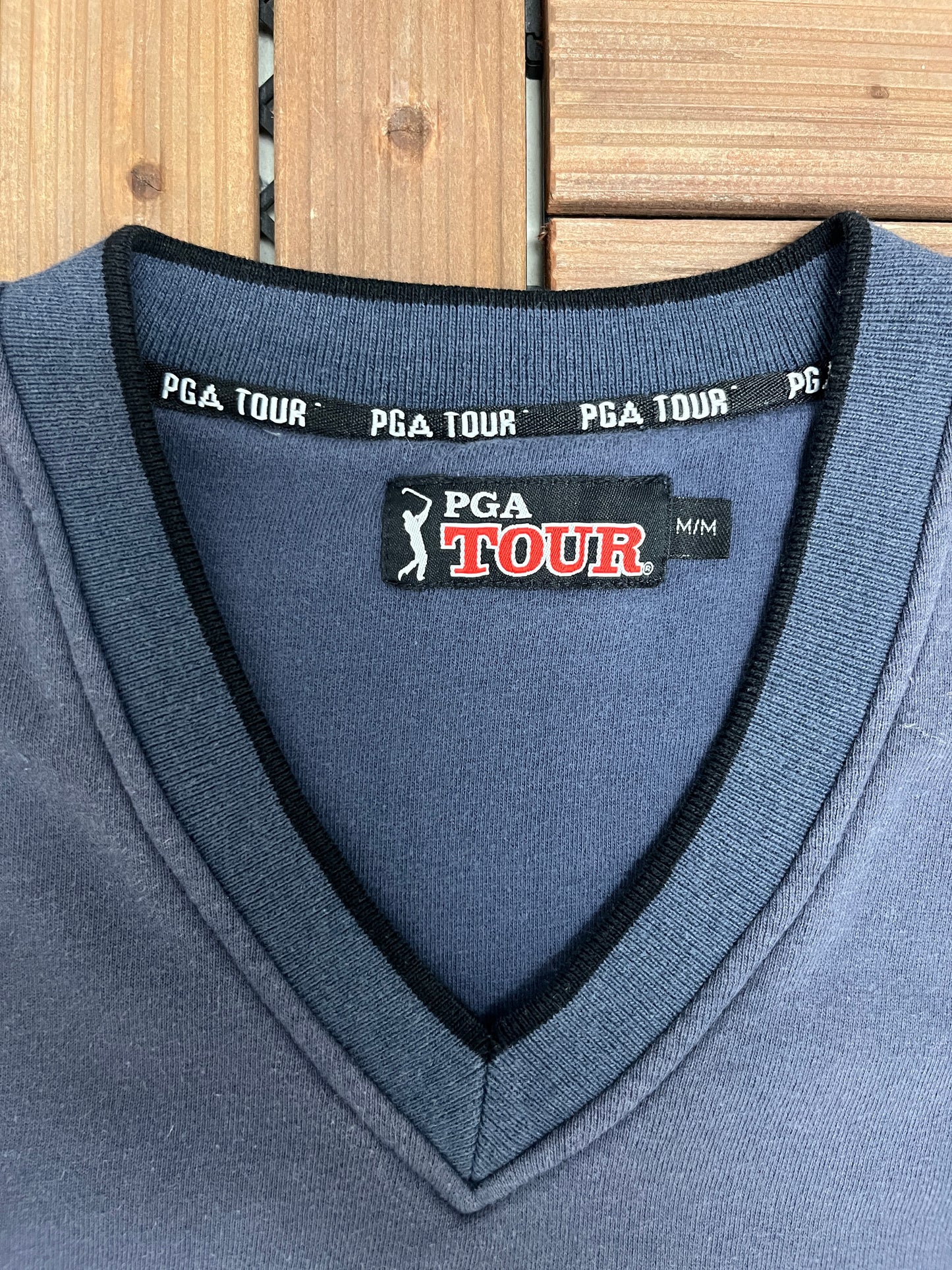 PGA Tour Golf Blue Vest Sweater | Size Medium | Vintage 2000s Golf Blue Sweatshirt |