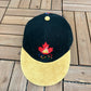Team Canada Atlanta 1996 Olympics Hat | Metal Clasp | Vintage 1990s Black Cap |