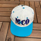 Mickey Mouse & Co Graphic Hat | Snap Back | Vintage 1990s Disney Cartoon White Cap |