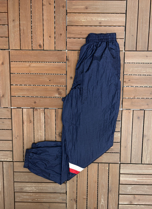 United States Olympics Graphic Track Pants | Size Ladies Small | Vintage 1990s Blue Track Pants |
