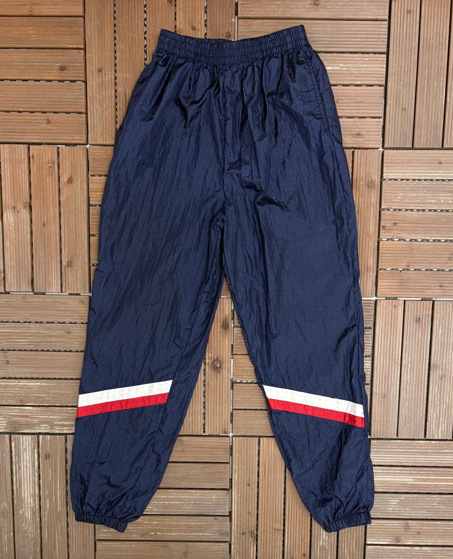 United States Olympics Graphic Track Pants | Size Ladies Small | Vintage 1990s Blue Track Pants |