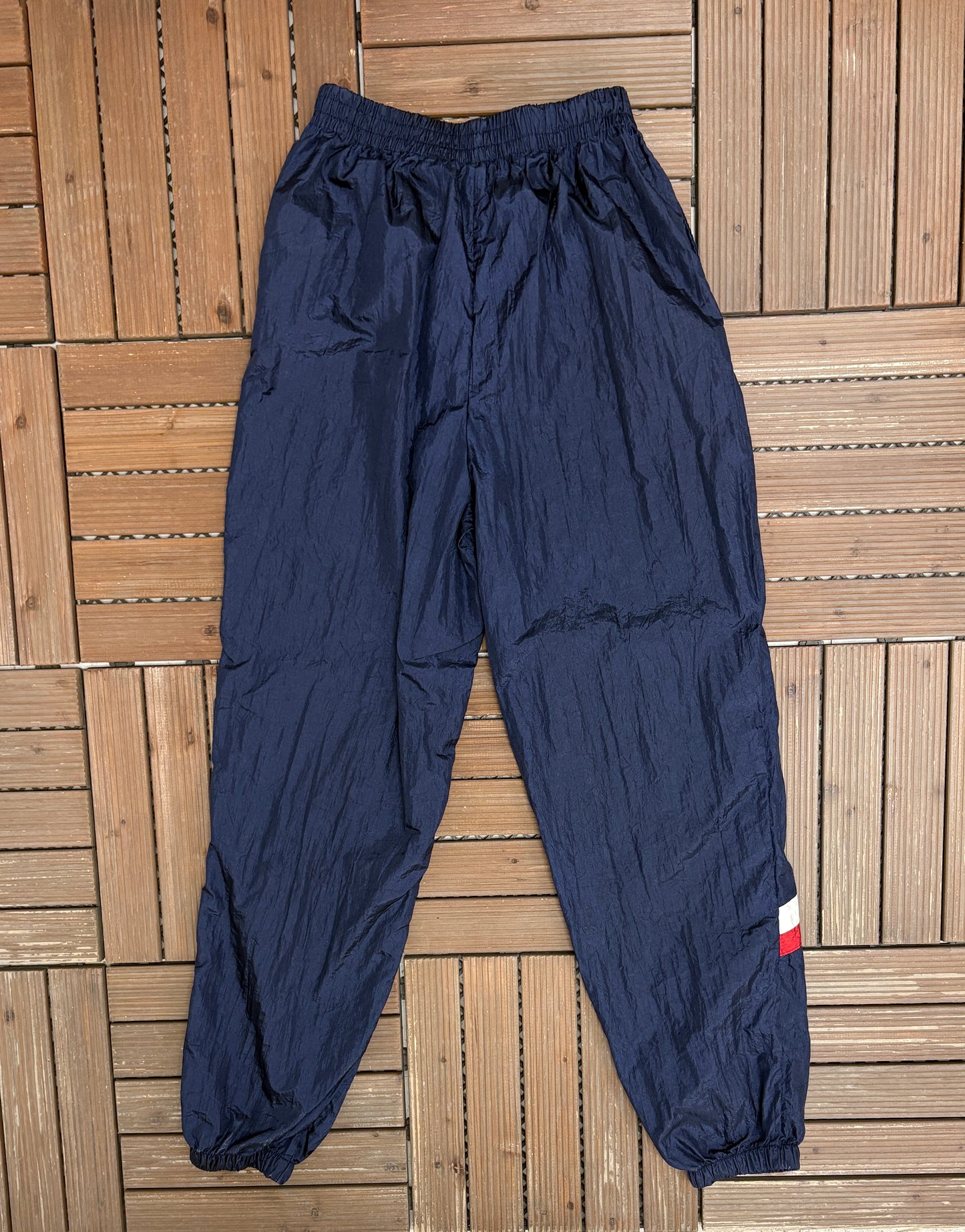 United States Olympics Graphic Track Pants | Size Ladies Small | Vintage 1990s Blue Track Pants |
