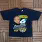 Mark Martin Farewell Tour 2005 Graphic Tee | Size X-Large | Vintage 2000s NASCAR Racing Blue T-Shirt |