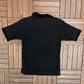 Guess Country Club Graphic Golf Shirt | Size Medium | Vintage 2000s Promotional Black T-Shirt |