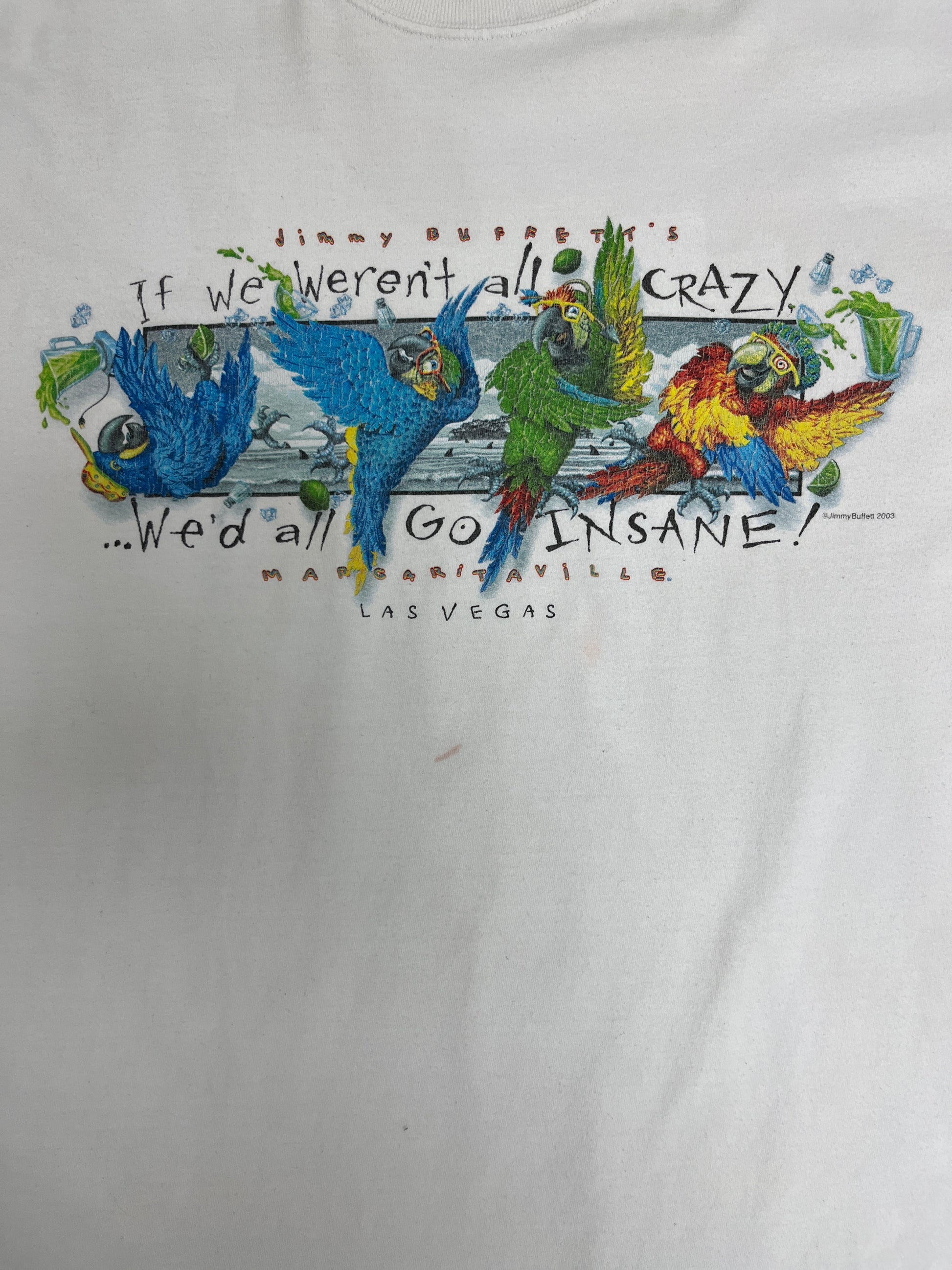 Vintage Jimmy Buffett Margaritaville Shirt Size X-Large