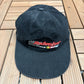 Budweiser Proud Sponsor of NASCAR Graphic Hat | Metal Clasp | Vintage 2000s Promotional Black Cap |