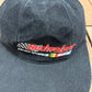 Budweiser Proud Sponsor of NASCAR Graphic Hat | Metal Clasp | Vintage 2000s Promotional Black Cap |