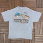 Michigan's Upper Peninsula Graphic Tee | Size X-Large | Vintage 1990s Tourist Blue T-Shirt |