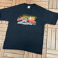 Tony Stewart Stewart-Haas Racing Graphic Tee | Size X-Large | Vintage 2000s Black NASCAR T-Shirt |