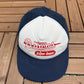Buffalo Bisons Super Duper Graphic Hat | Snap Back | Vintage 1990s Minor League White Baseball Cap |