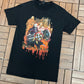 Gungrave Anime Graphic Tee | Size Small | Vintage 2000s Video Game Black T-Shirt |