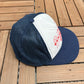 Buffalo Bisons Super Duper Graphic Hat | Snap Back | Vintage 1990s Minor League White Baseball Cap |