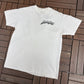 Locos Only Surfwear Graphic Tee | Size Large | Vintage 1990s Surf White T-Shirt |