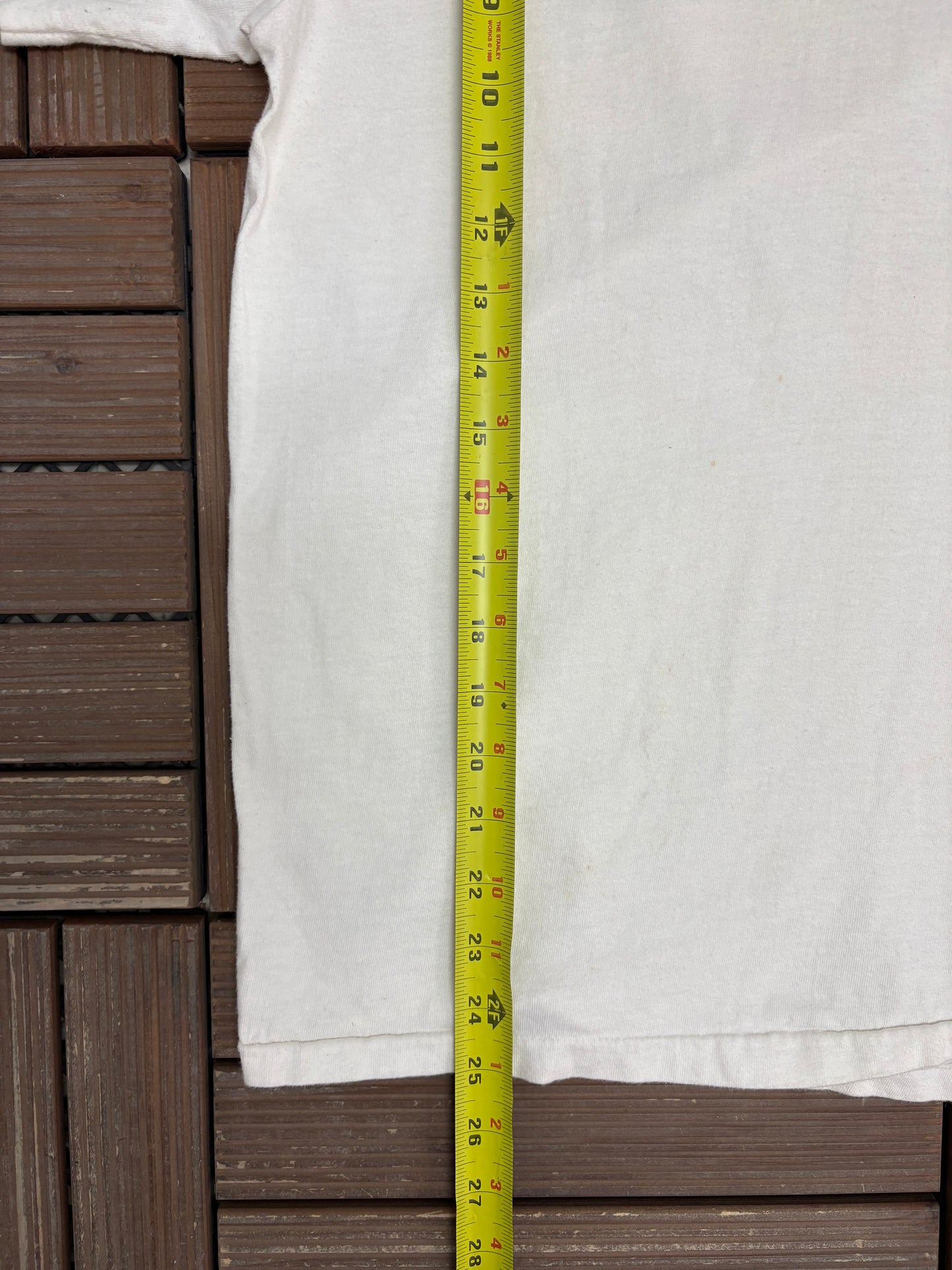 Locos Only Surfwear Graphic Tee | Size Large | Vintage 1990s Surf White T-Shirt |