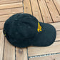 Kahlua Anything Goes Embroidered Graphic Hat | Metal Clasp | Vintage 2000s Promotional Black Cap |