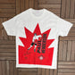 Team Canada Hockey Paul Henderson Graphic Tee | Size X-Large | Vintage 1990s Hockey White T-Shirt |