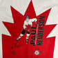 Team Canada Hockey Paul Henderson Graphic Tee | Size X-Large | Vintage 1990s Hockey White T-Shirt |