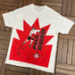 Team Canada Hockey Paul Henderson Graphic Tee | Size X-Large | Vintage 1990s Hockey White T-Shirt |