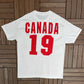 Team Canada Hockey Paul Henderson Graphic Tee | Size X-Large | Vintage 1990s Hockey White T-Shirt |