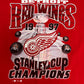 Detroit Red Wings Stanley Cup Champions 1997 Graphic Tee | Size X-Large | Vintage 1990s NHL Hockey Red T-Shirt |