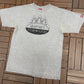 Element Skateboards Future & Nature Graphic Tee | Size Large | Vintage 2000s Promotional Grey Graphic T-Shirt |