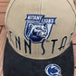 Penn State Nittany Lions Graphic Hat | Strap Back | Vintage 2000s College Sports Beige Cap |