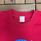 Planet Hollywood Hong Kong Graphic Tee | Size Large | Vintage 1990s Tourist Promotional Red T-Shirt |