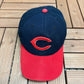Cincinnati Reds Embroidered Graphic Hat | Snap Back | Vintage 2000s MLB Baseball Red Cap |