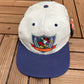 Mickey Mouse Par Excellence Golf Graphic Hat | Snap Back | Vintage 2000s Disney Cartoon White Cap |