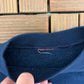 Buffalo Bisons Graphic Crewneck | Size Small | Vintage 1990s MiLB Baseball Blue Sweater |